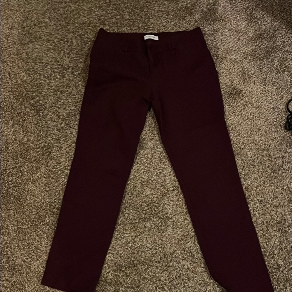 Calvin Klein Deep Purple Pants
